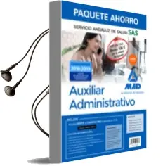 Descargar AudioLibro Compra Anticipada Paquete Ahorro Auxiliar Administrativo del Servicio Andaluz de Salud. Ahorro de 106¤ (Incl. Temario Común y de Varios Autores año 2018