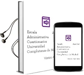 Descargar AudioLibro Escala Auxiliar Administrativa Cuestionarios: Universidad Complutense de Madrid de Varios Autores año 2018